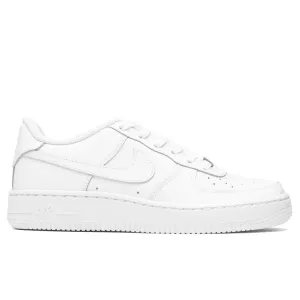 Air Force 1 (GS) - White/White/White