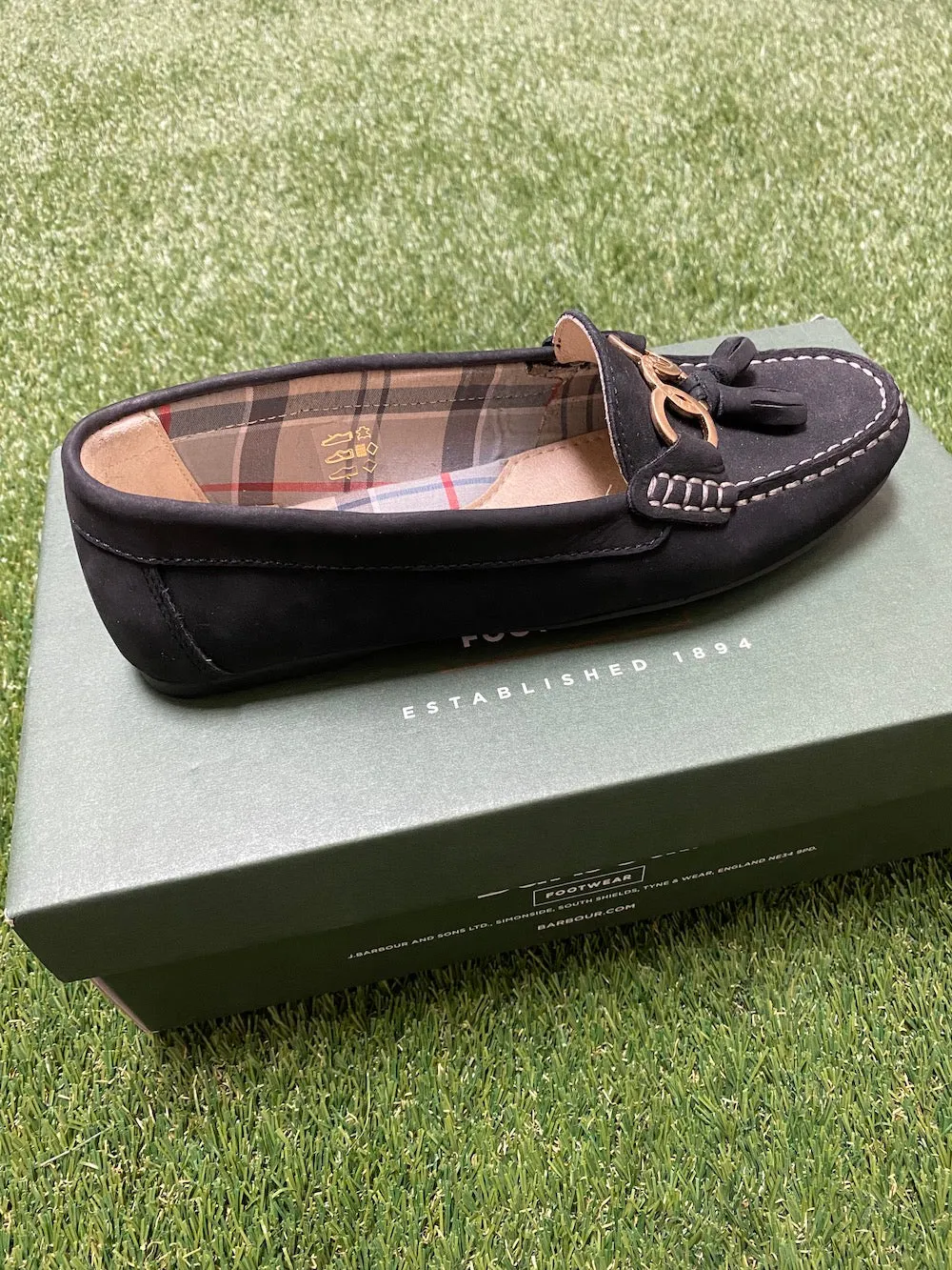 Barbour women's NADIA Loafer - Navy