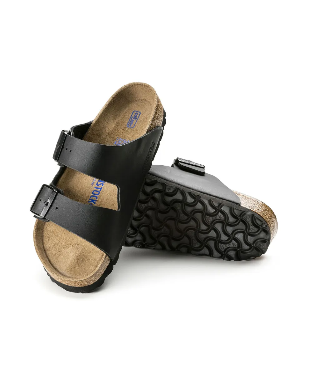 BIRKENSTOCK ARIZONA SOFT BEDDING IN BLACK