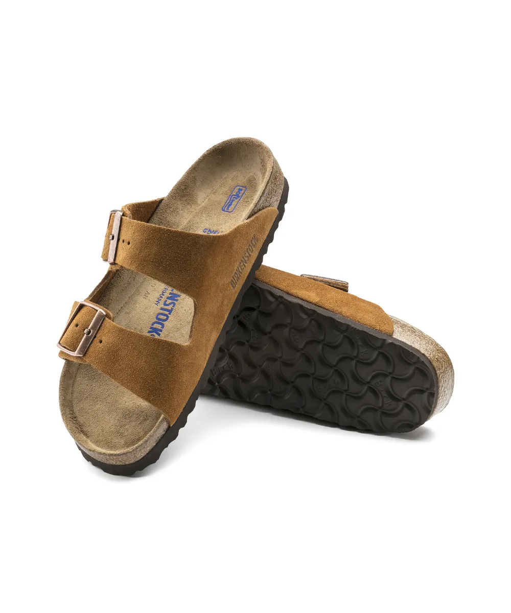 BIRKENSTOCK ARIZONA SOFT BEDDING NARROW FIT IN MINK