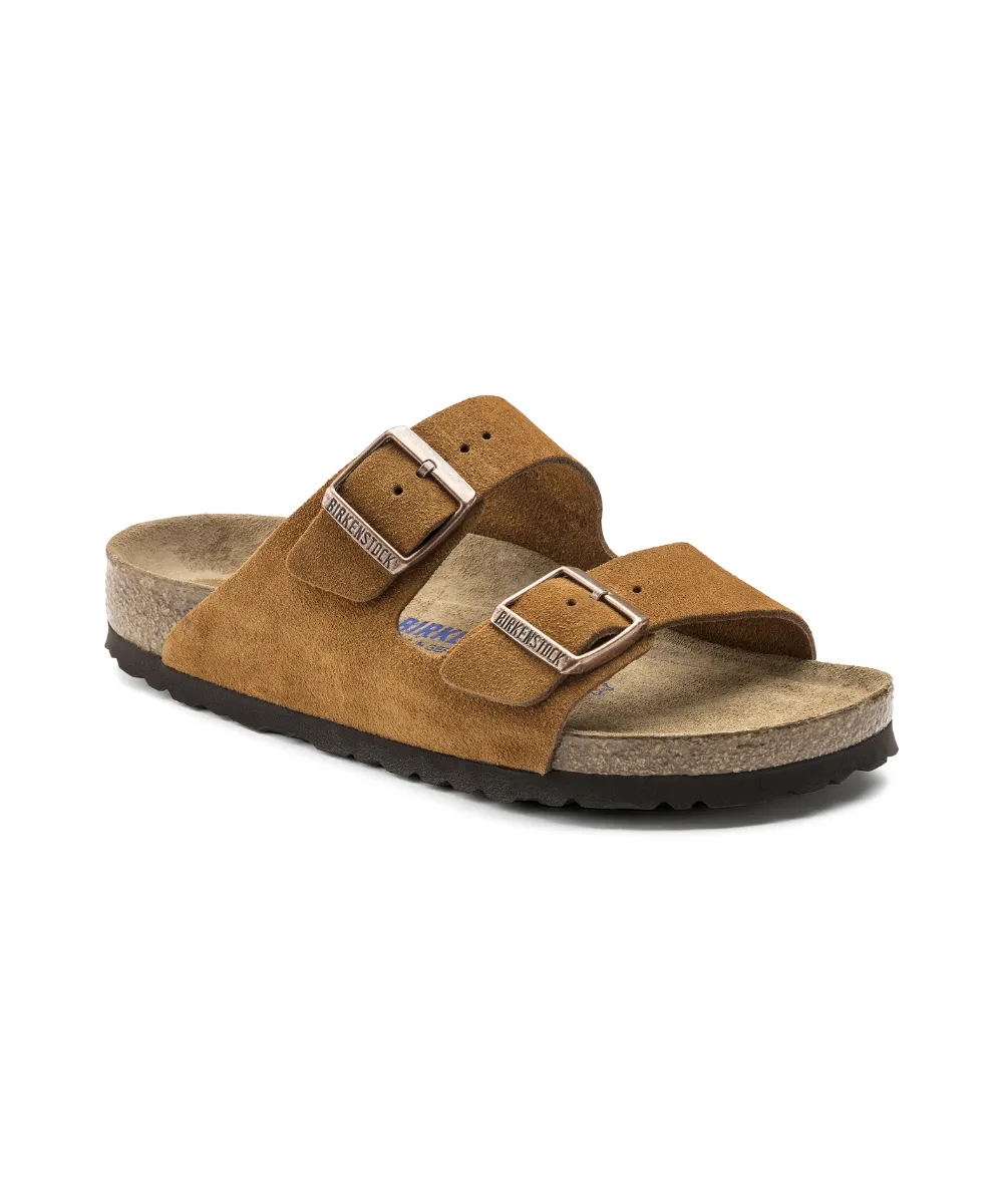 BIRKENSTOCK ARIZONA SOFT BEDDING NARROW FIT IN MINK