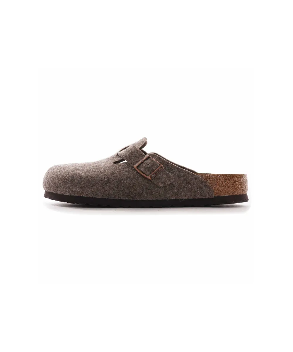 BIRKENSTOCK BOSTON LOAFERS  REGULAR FIT IN CACAO