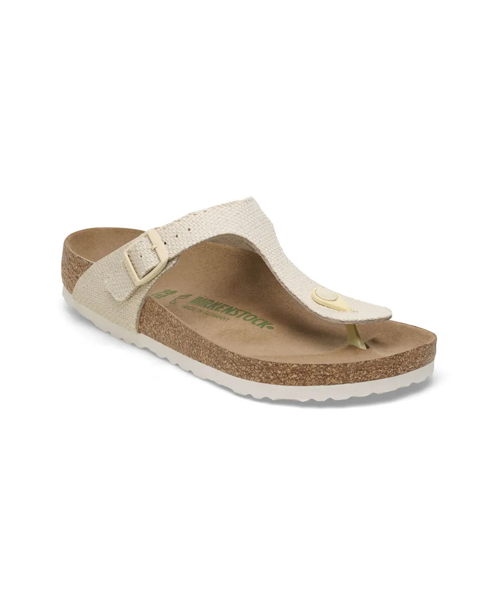 BIRKENSTOCK GIZEH IN EGGSHELL