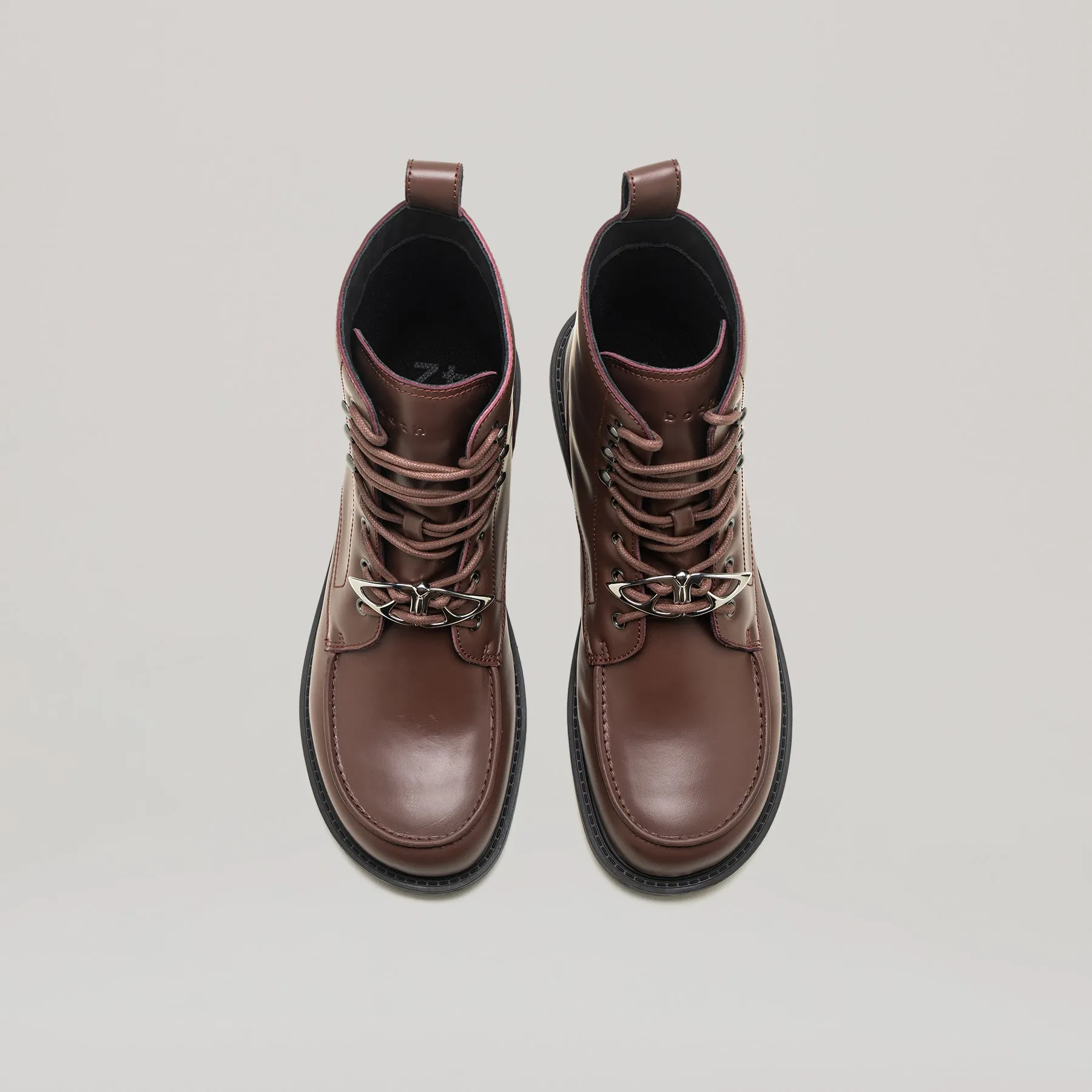 both-RE:RE MOCCASIN BOOTS-BRN