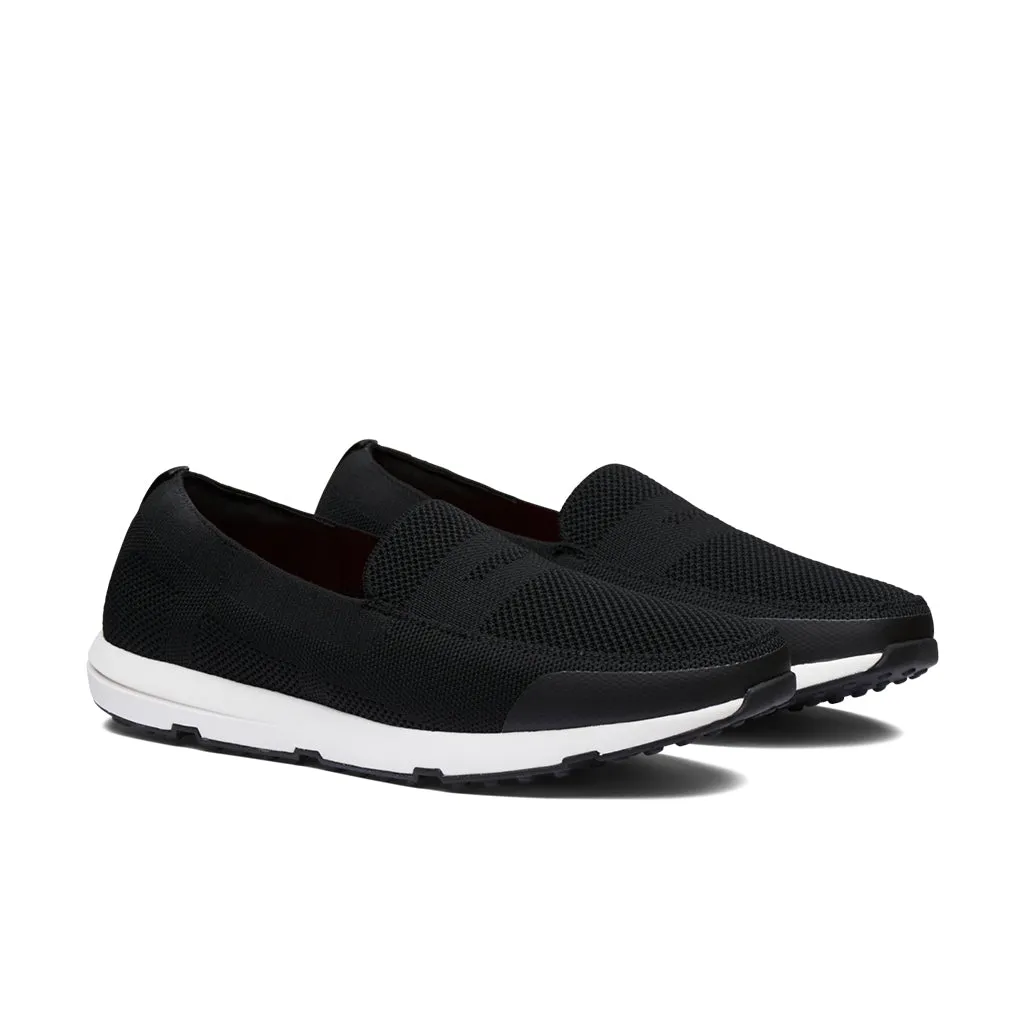 Breeze Leap Knit Penny - Black/White/Black