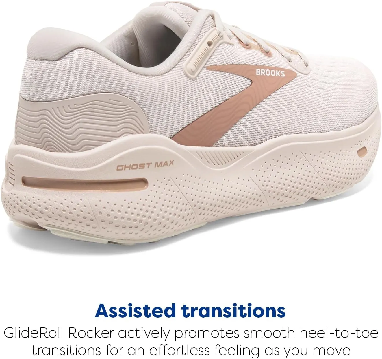Brooks Womens Ghost Max Cushion Neutral Running & Walking Shoe
