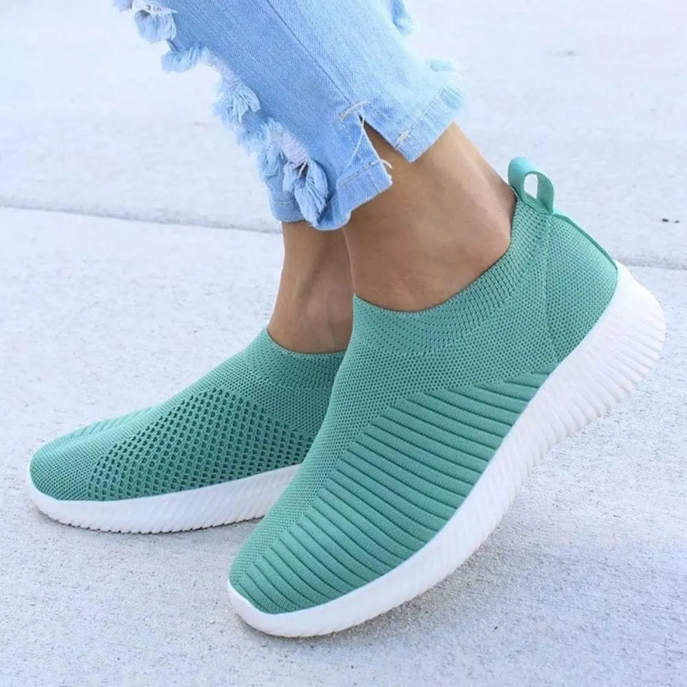 Casual Sock Sneakers Knitted Slip On Leisurewear