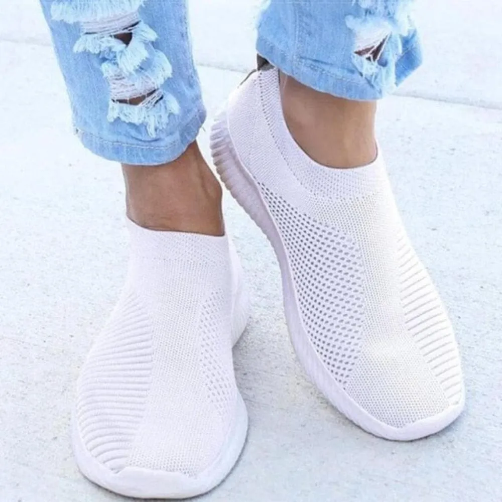 Casual Sock Sneakers Knitted Slip On Leisurewear