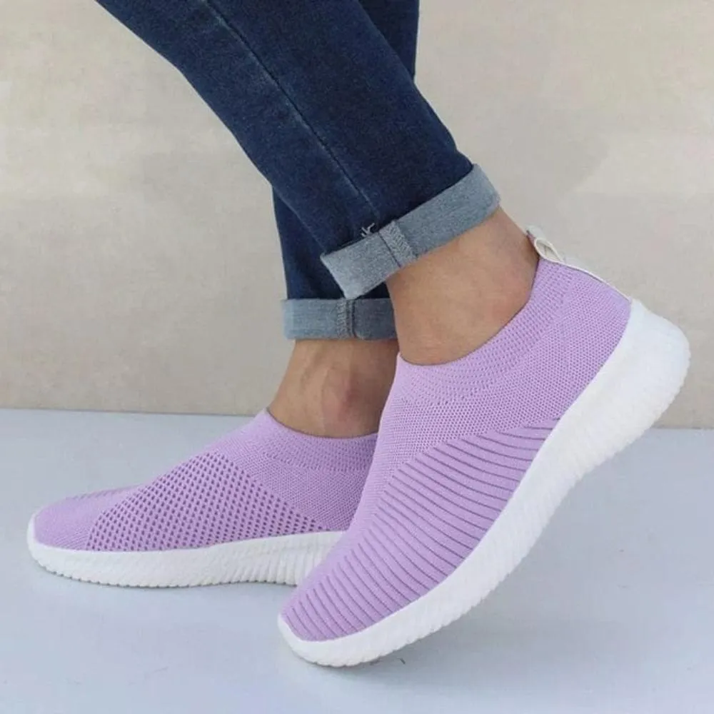 Casual Sock Sneakers Knitted Slip On Leisurewear