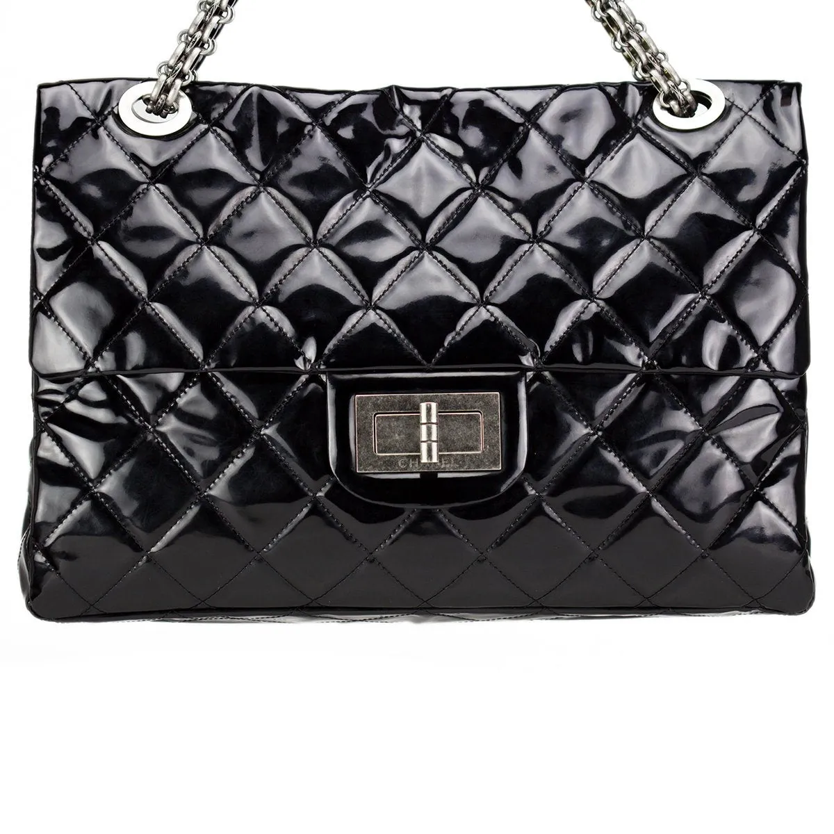 Chanel Patent Oversized XL Reissue