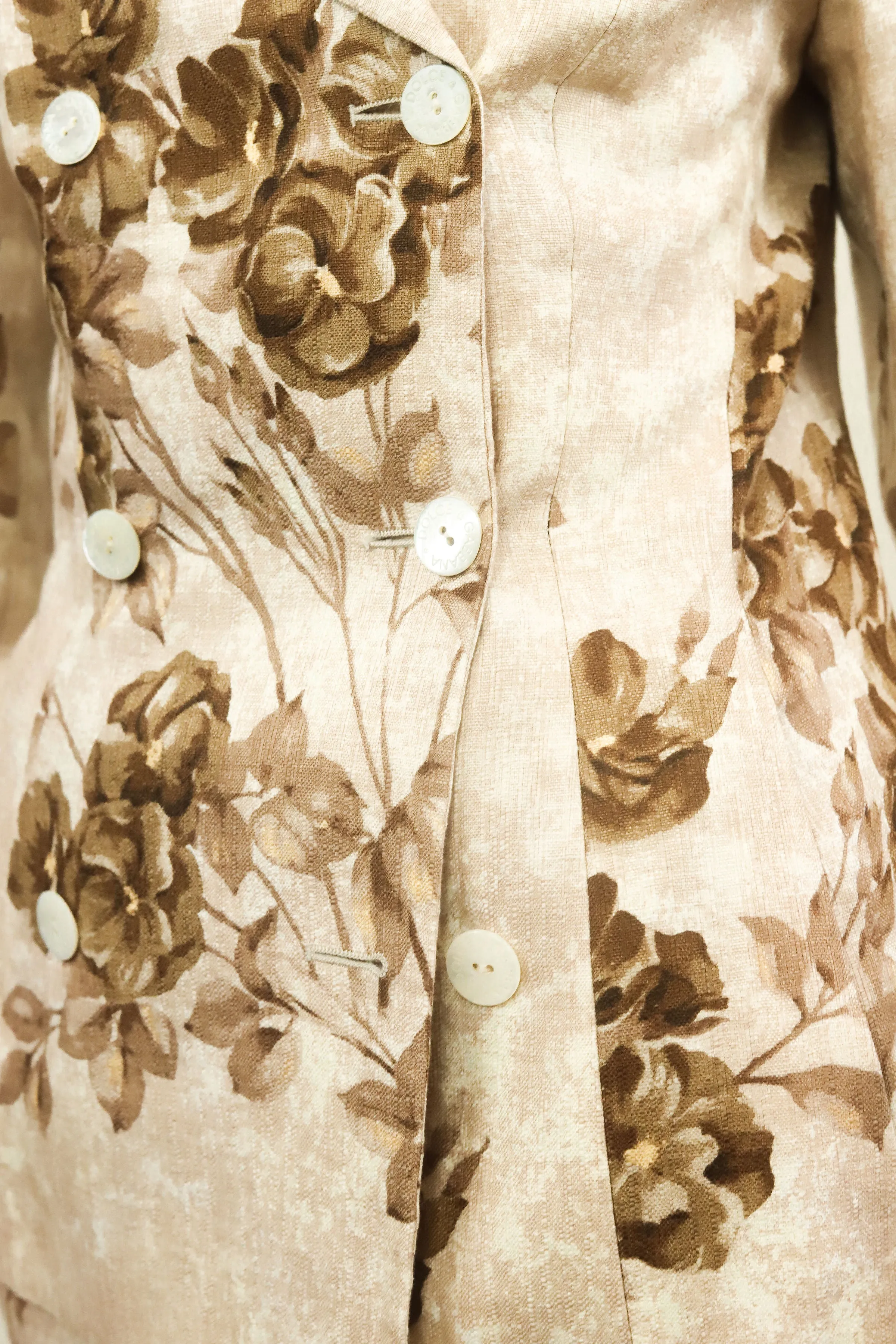 Dolce & Gabbana Floral Suit