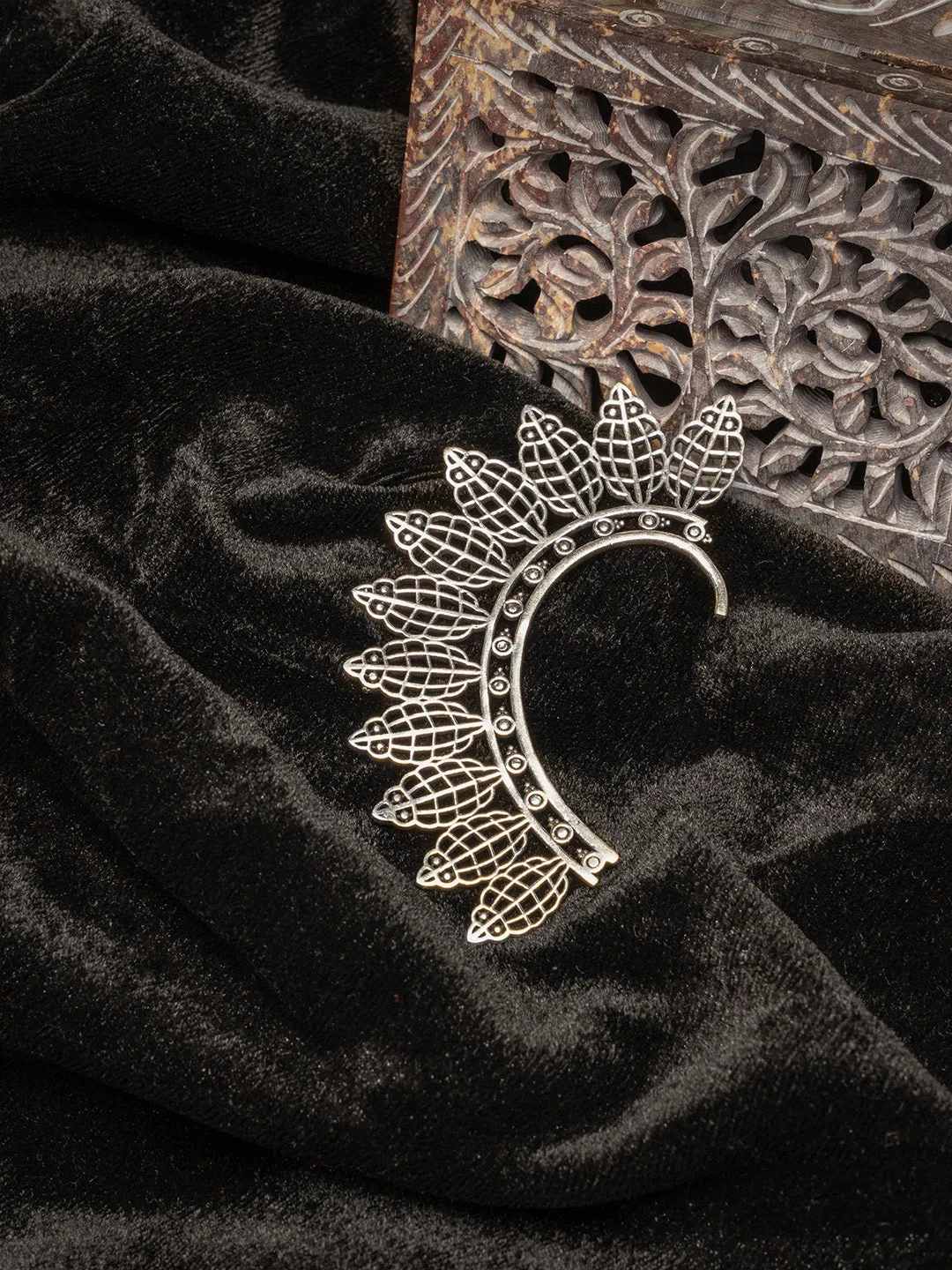 Handcrafted Silver plated Earcuff