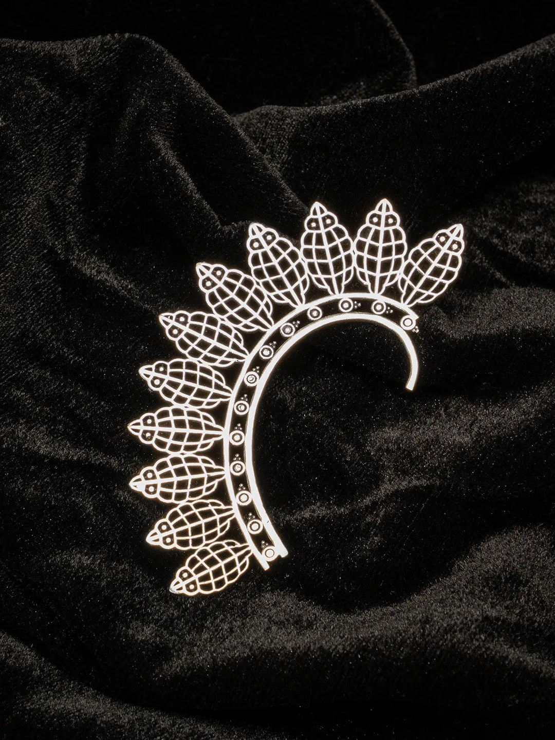 Handcrafted Silver plated Earcuff