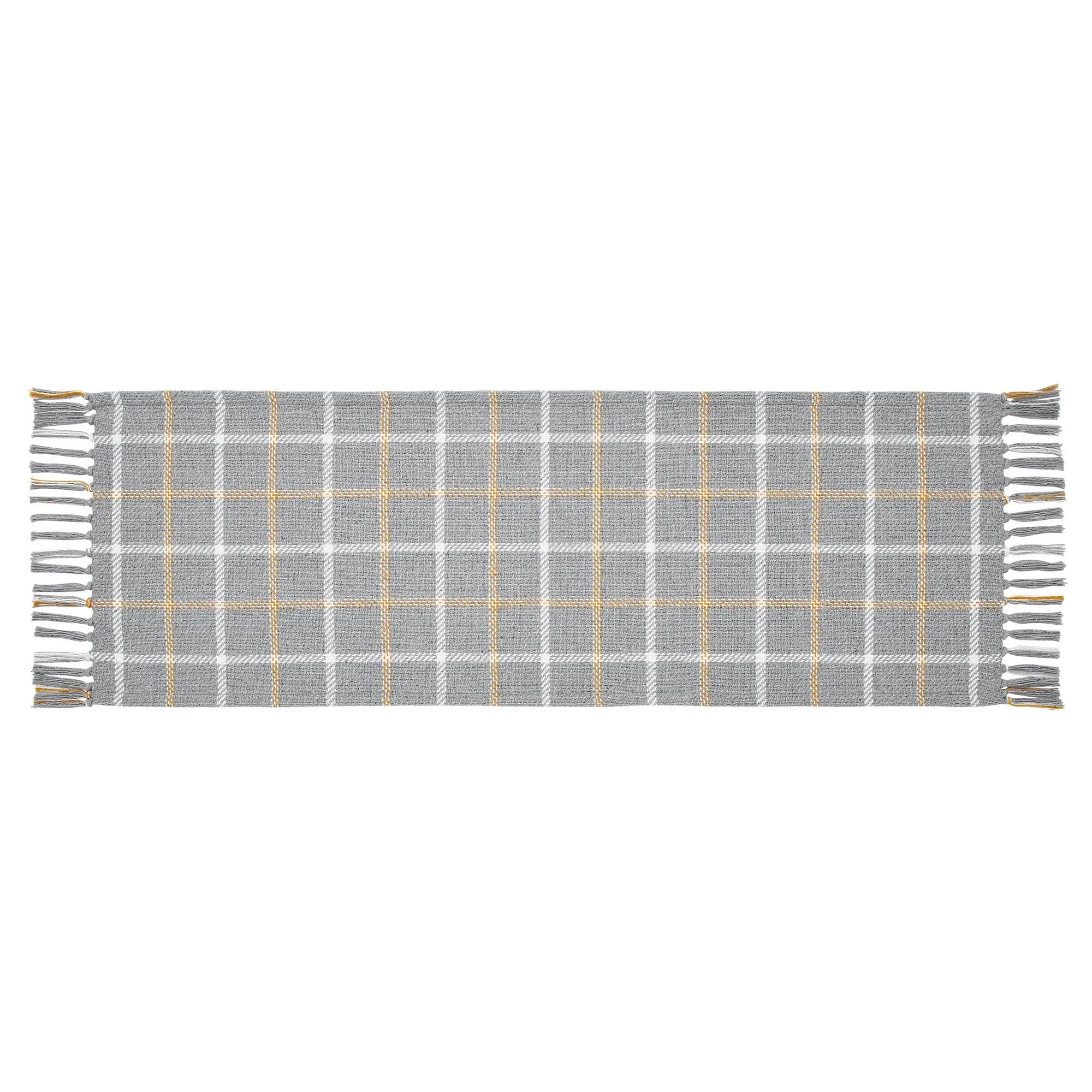 Harvest Blessings Woven Plaid Runner 12x36"