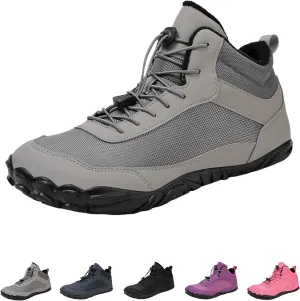 Hike Winter Footwear Barefoot Women, 2024 New Hike Winter Barefoot Footwear Men, Zero-Drop Sole Cross-Country Running Shoes, Wide-Head Shoes