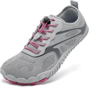HOBIBEAR Women's Trail Running Barefoot Shoes | Wide Toe Box Minimalist Sneakers | Zero Drop