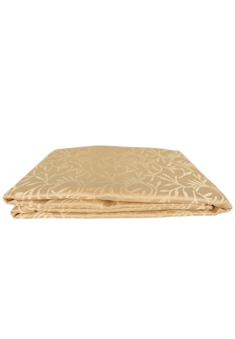 Home Choice Rectangular Table Cloth Vine Leaves Jacquard - 60 x 90"