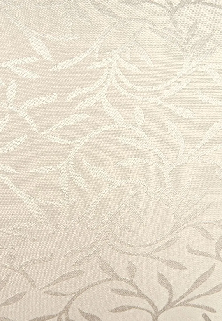 Home Choice Rectangular Table Cloth Vine Leaves Jacquard - 60 x 90"