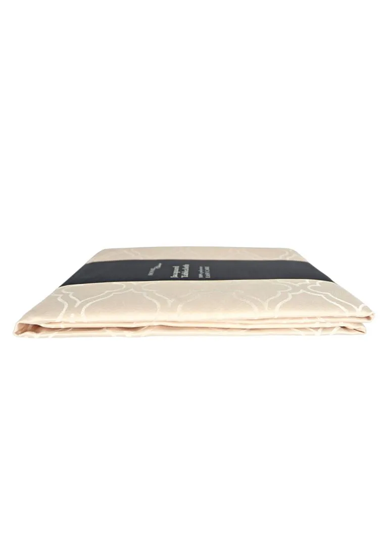 Home Choice Round Table Cloth Clover Jacquard - 70"