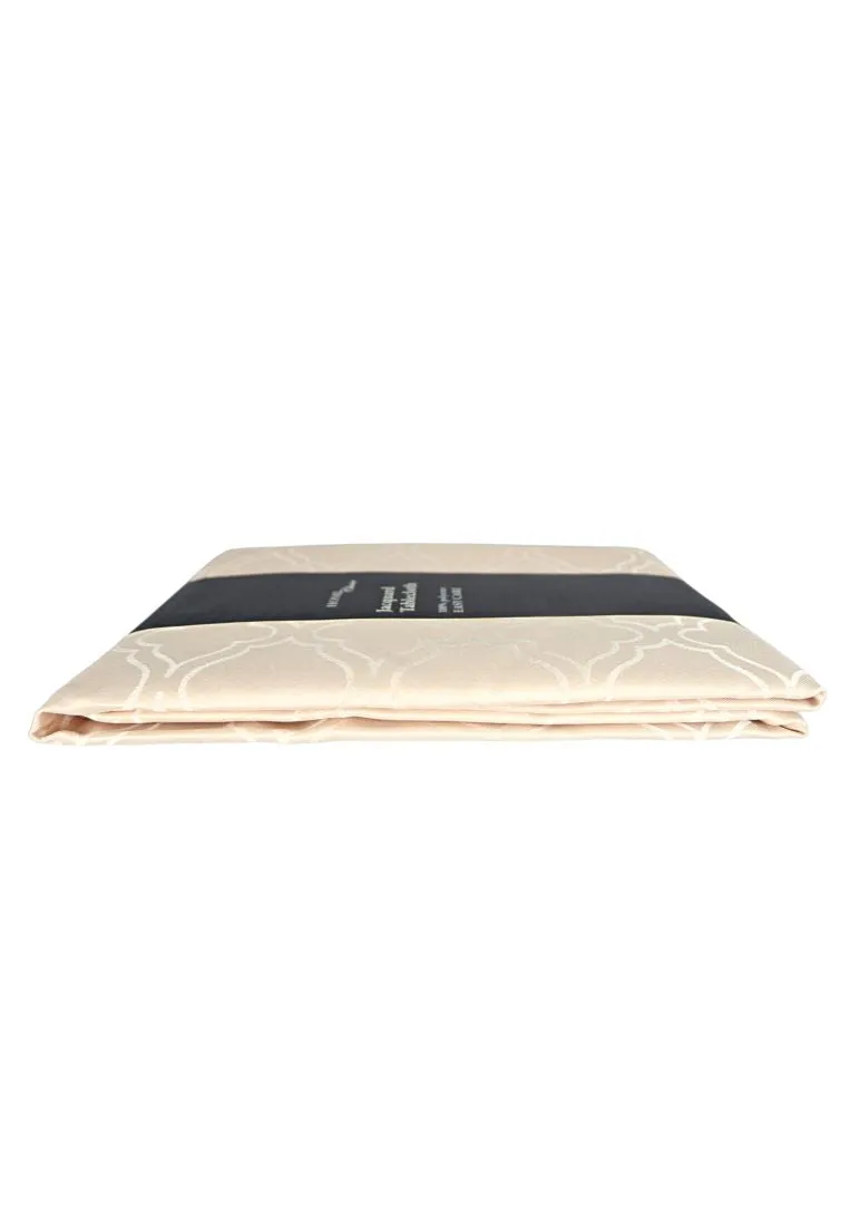 Home Choice Square Table Cloth Clover Jacquard - 54 x 54"