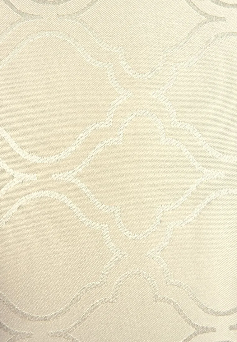 Home Choice Square Table Cloth Clover Jacquard - 54 x 54"