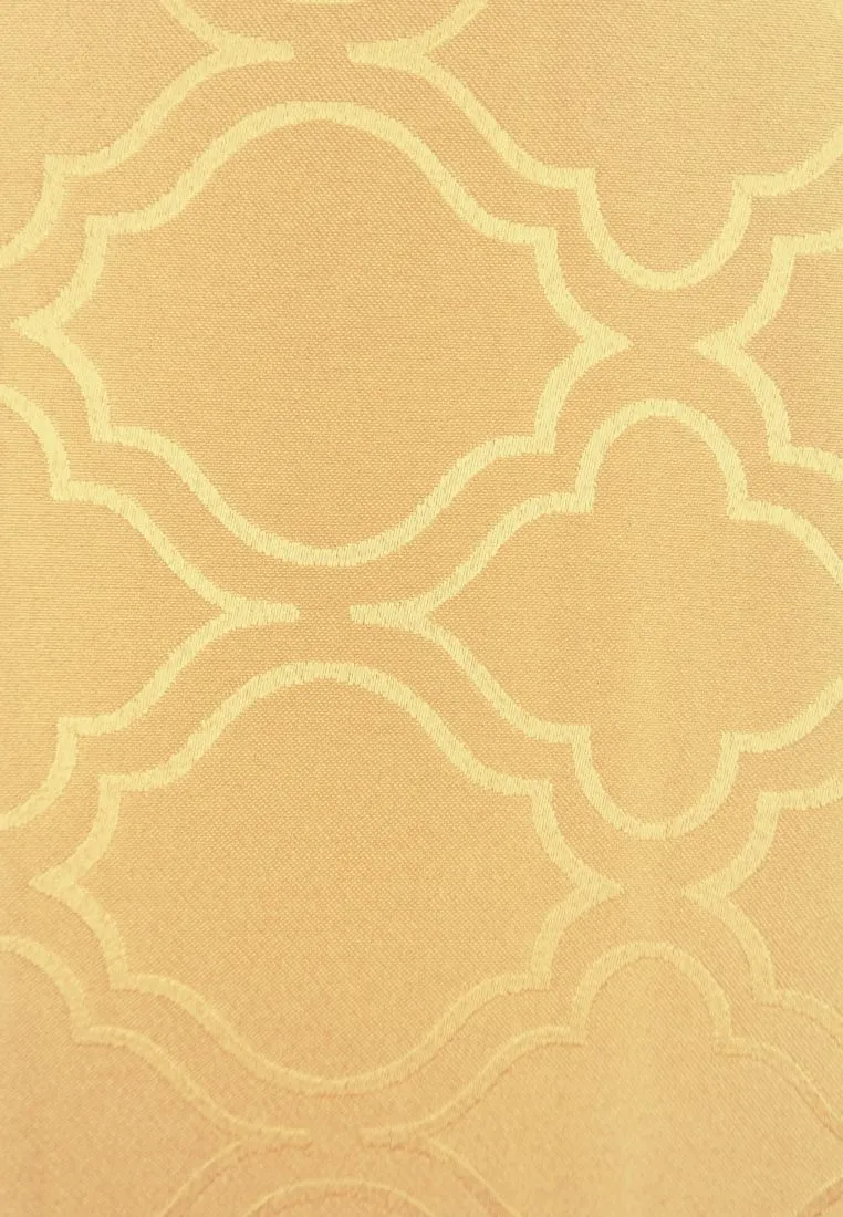 Home Choice Square Table Cloth Clover Jacquard - 54 x 54"
