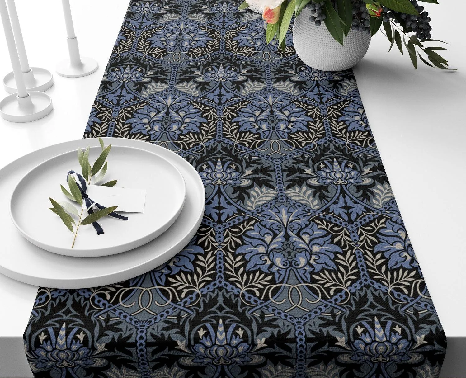 Honeycomb - William Morris Table Runner