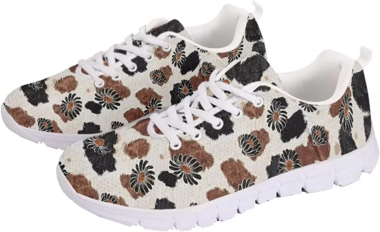 HUGS IDEA Cute Pet Dog Women's Sneakers Bresthable Running Shoes