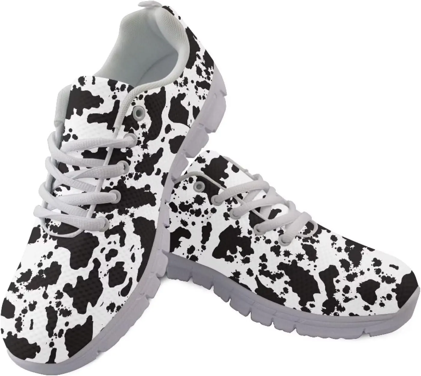 HUGS IDEA Cute Pet Dog Women's Sneakers Bresthable Running Shoes