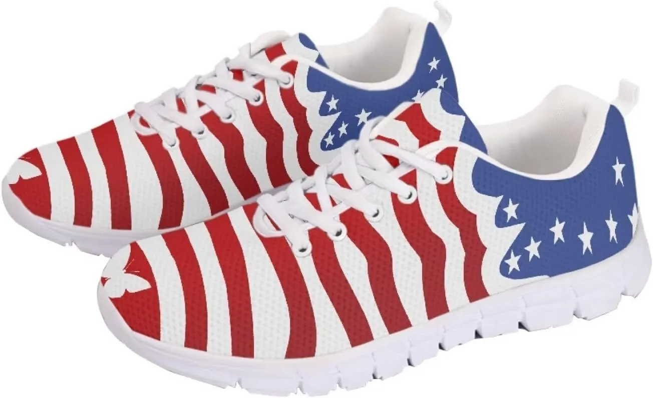 HUGS IDEA Cute Pet Dog Women's Sneakers Bresthable Running Shoes