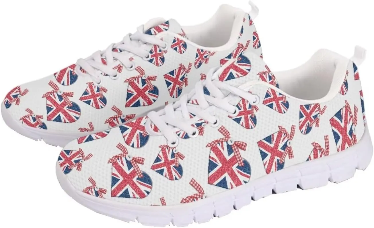 HUGS IDEA Cute Pet Dog Women's Sneakers Bresthable Running Shoes