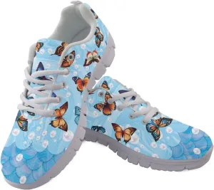 HUGS IDEA Cute Pet Dog Women's Sneakers Bresthable Running Shoes