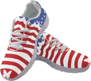 HUGS IDEA Cute Pet Dog Women's Sneakers Bresthable Running Shoes