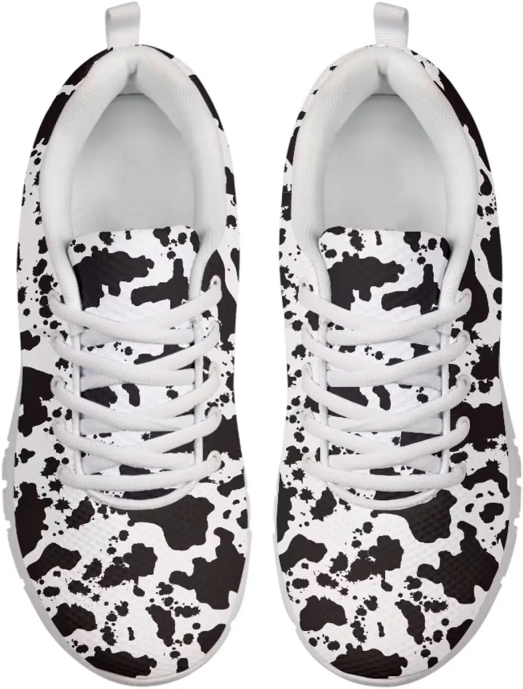 HUGS IDEA Cute Pet Dog Women's Sneakers Bresthable Running Shoes