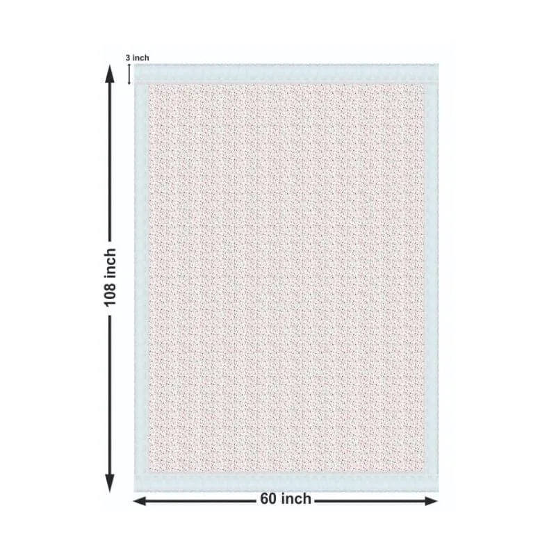 Imoro Floral Table Cloth (Light Pink)