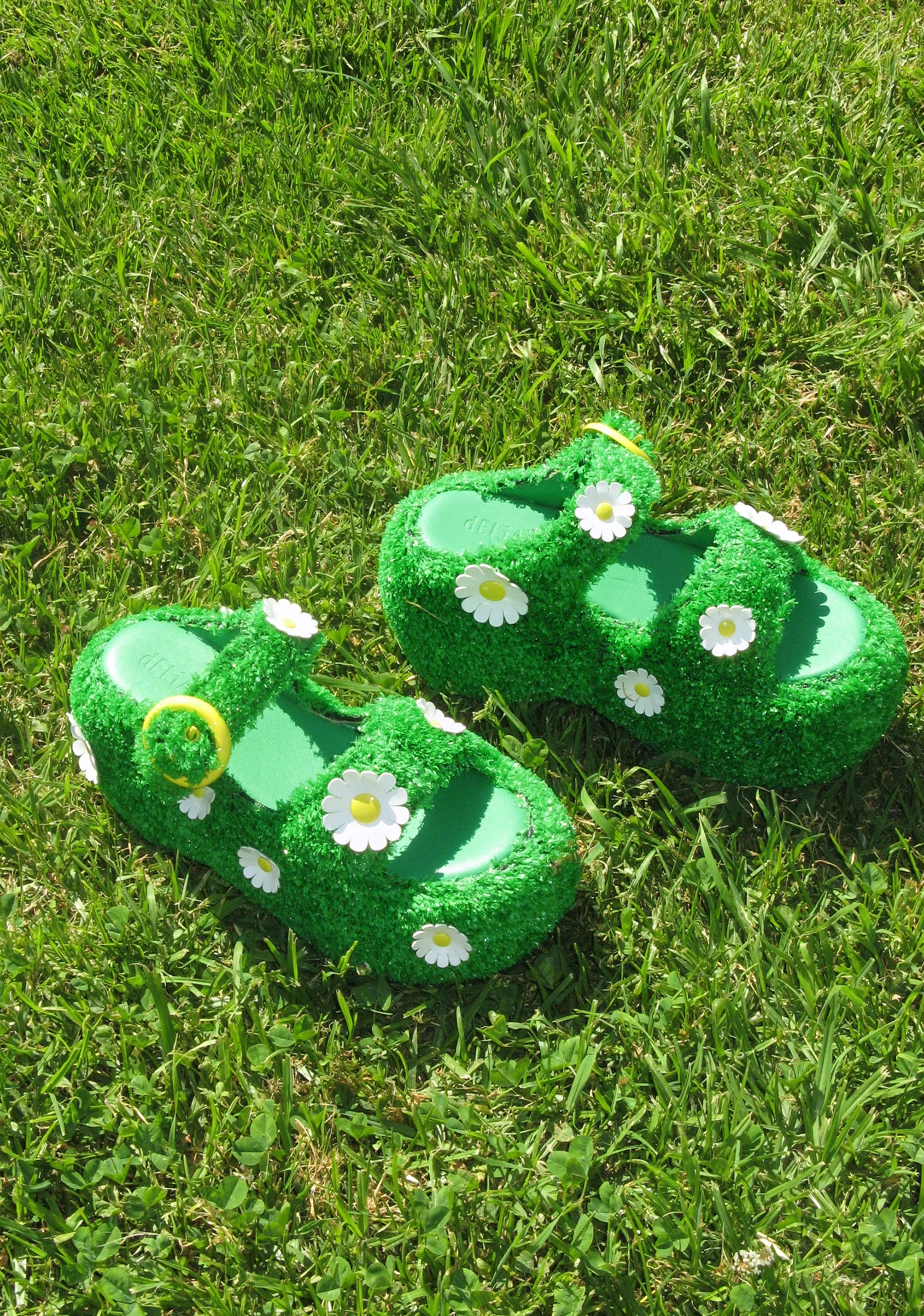 It's Always Greener Platform Sandals