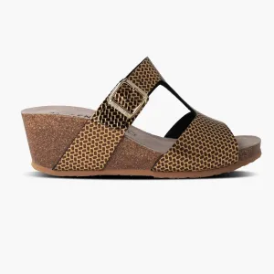 Jules Gold Sandals