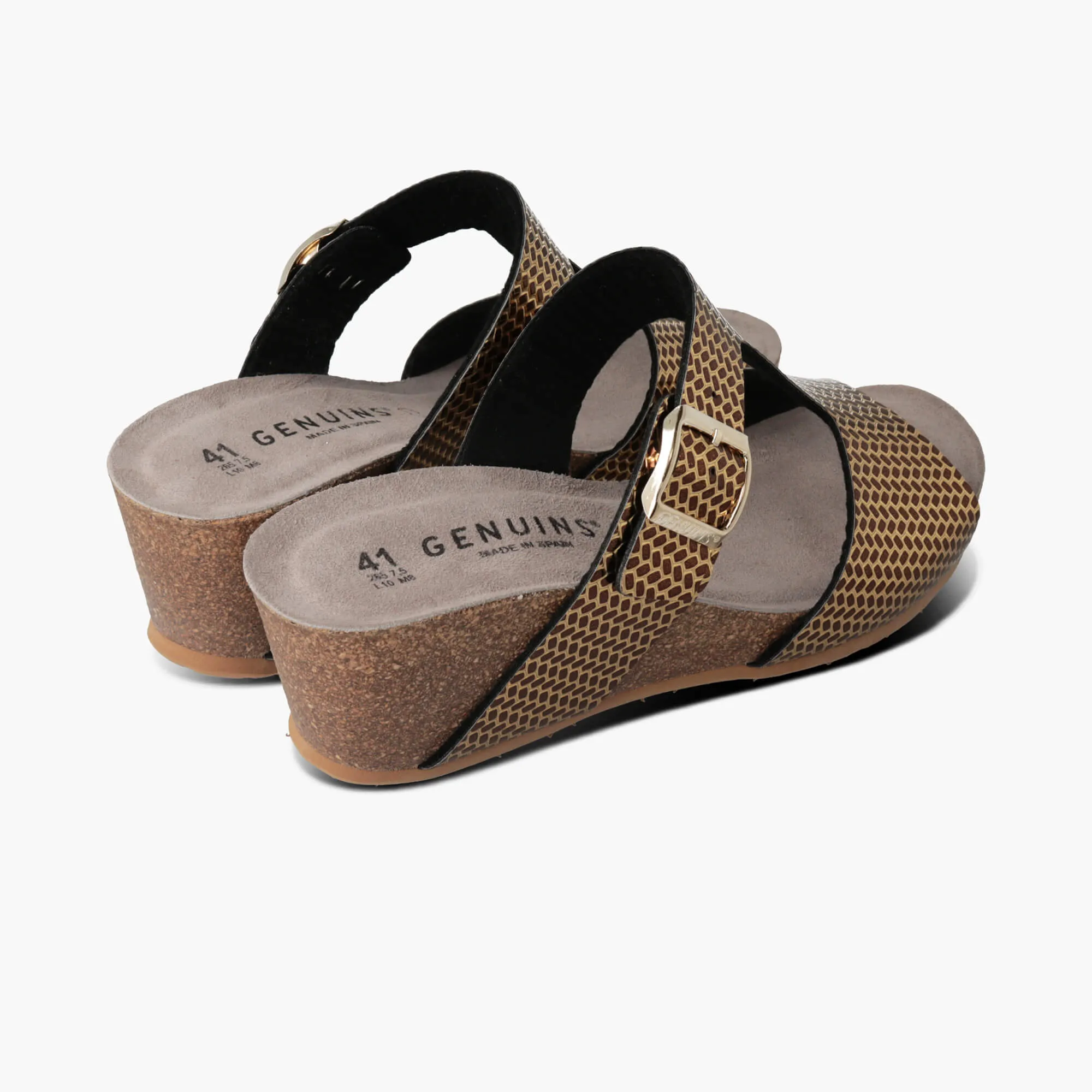 Jules Gold Sandals