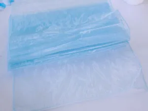 Light Blue - 14 x 108 inch Organza Table Runners