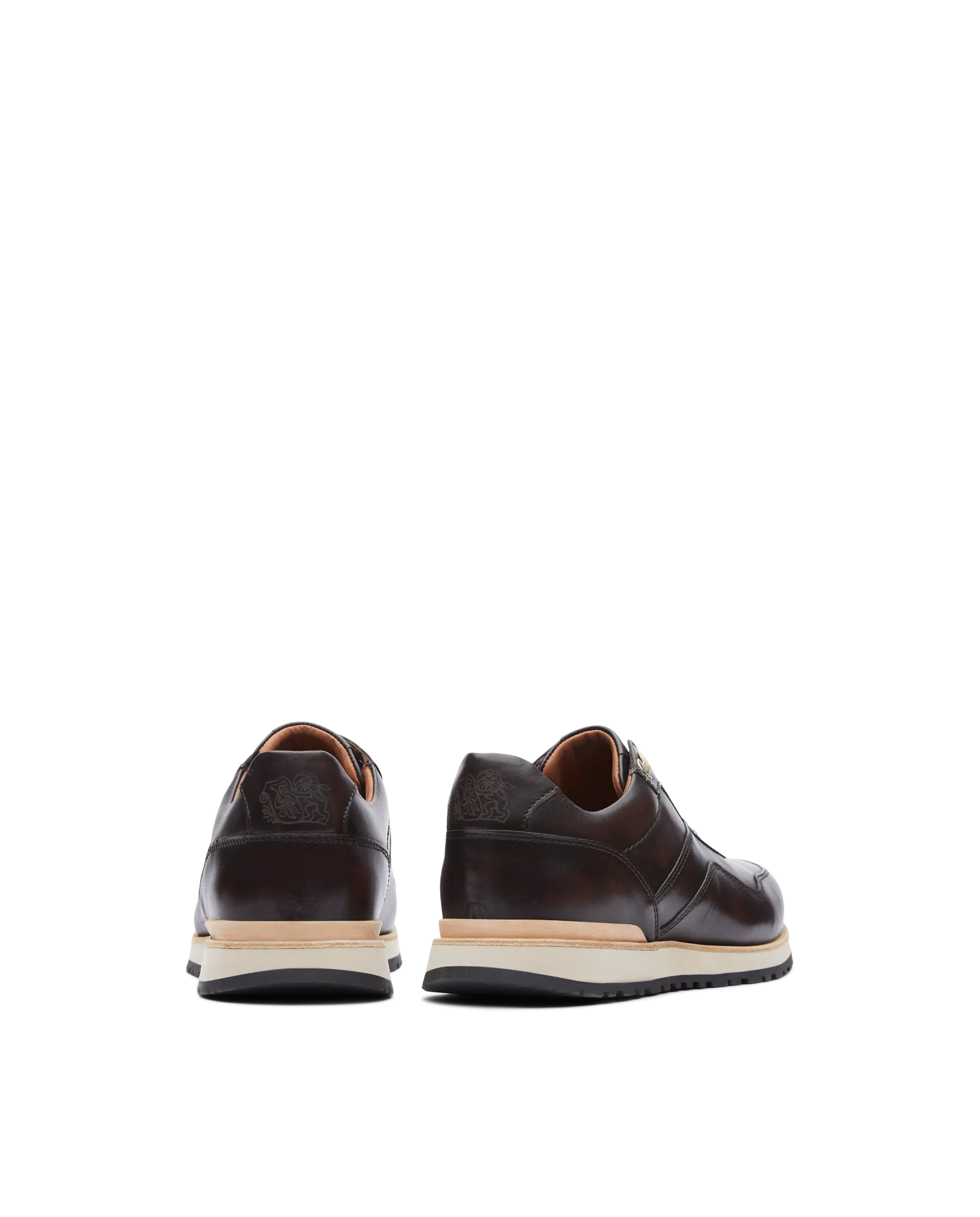 LOTTUSSE | SNEAKERS DE VESTIR HOMBRE | TOKYO VACUNO CEPILLADO MOKA | MARRÓN