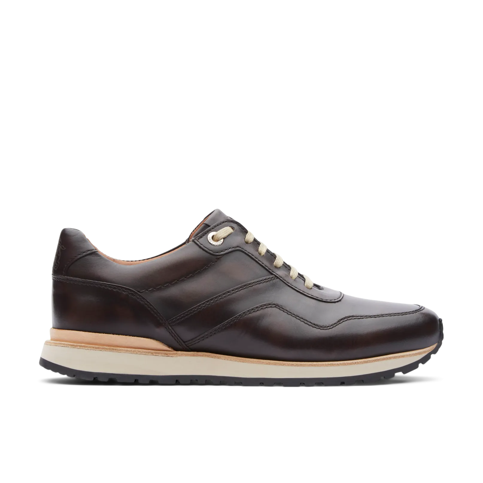 LOTTUSSE | SNEAKERS DE VESTIR HOMBRE | TOKYO VACUNO CEPILLADO MOKA | MARRÓN
