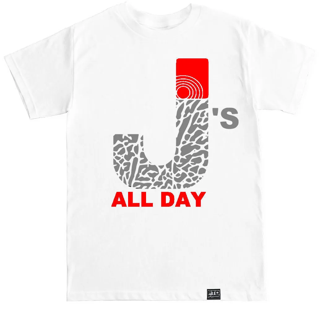 Men's J's ALL DAY T Shirt