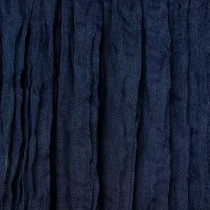 Navy <br> Cheesecloth Table Runner