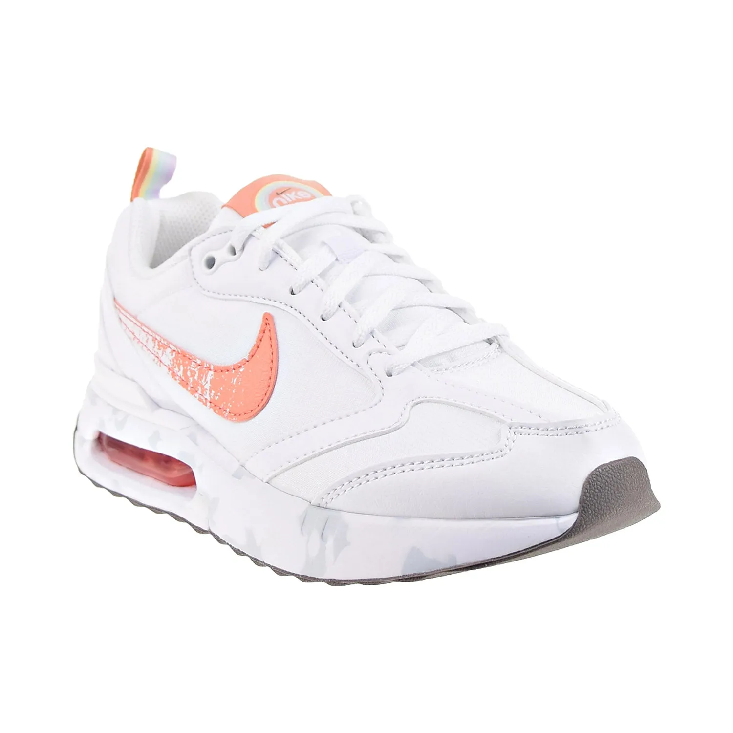 Nike Air Max Dawn SE Big Kids' Shoes White/Aura/Cave Stone/Light Madder Root