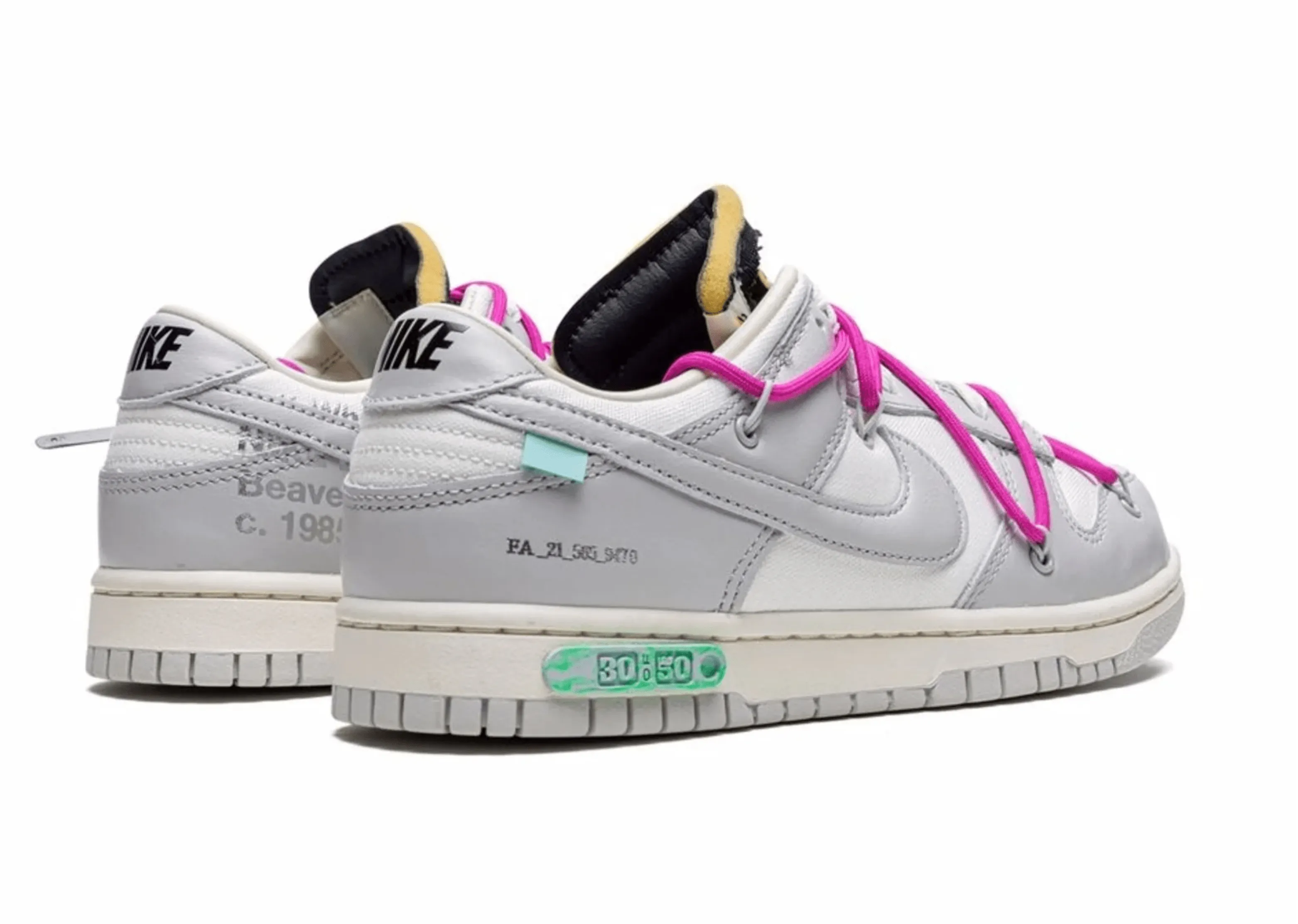 Nike Dunk Low Off-White Lot 30