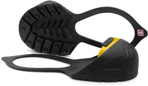 OSH1162-11, Natural Rubber Safety Overshoes with Steel Toe Cap and Back Strap Shoe Cover (Color Coded by Size)