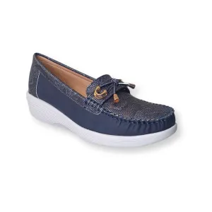 Redz Womens Loafer 18386 Navy