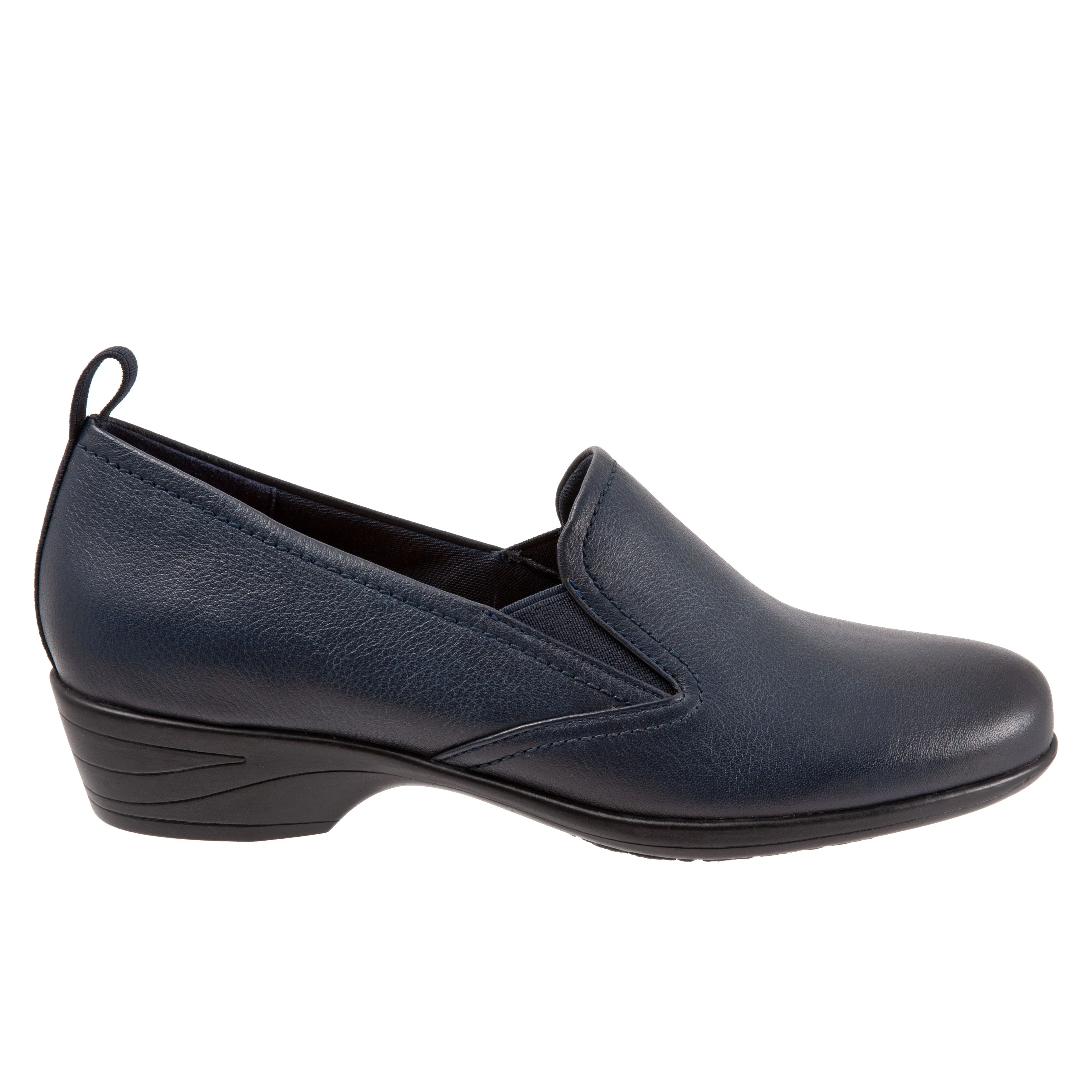 Reggie Navy Slip-on  Shoes - Size 7.5 B only