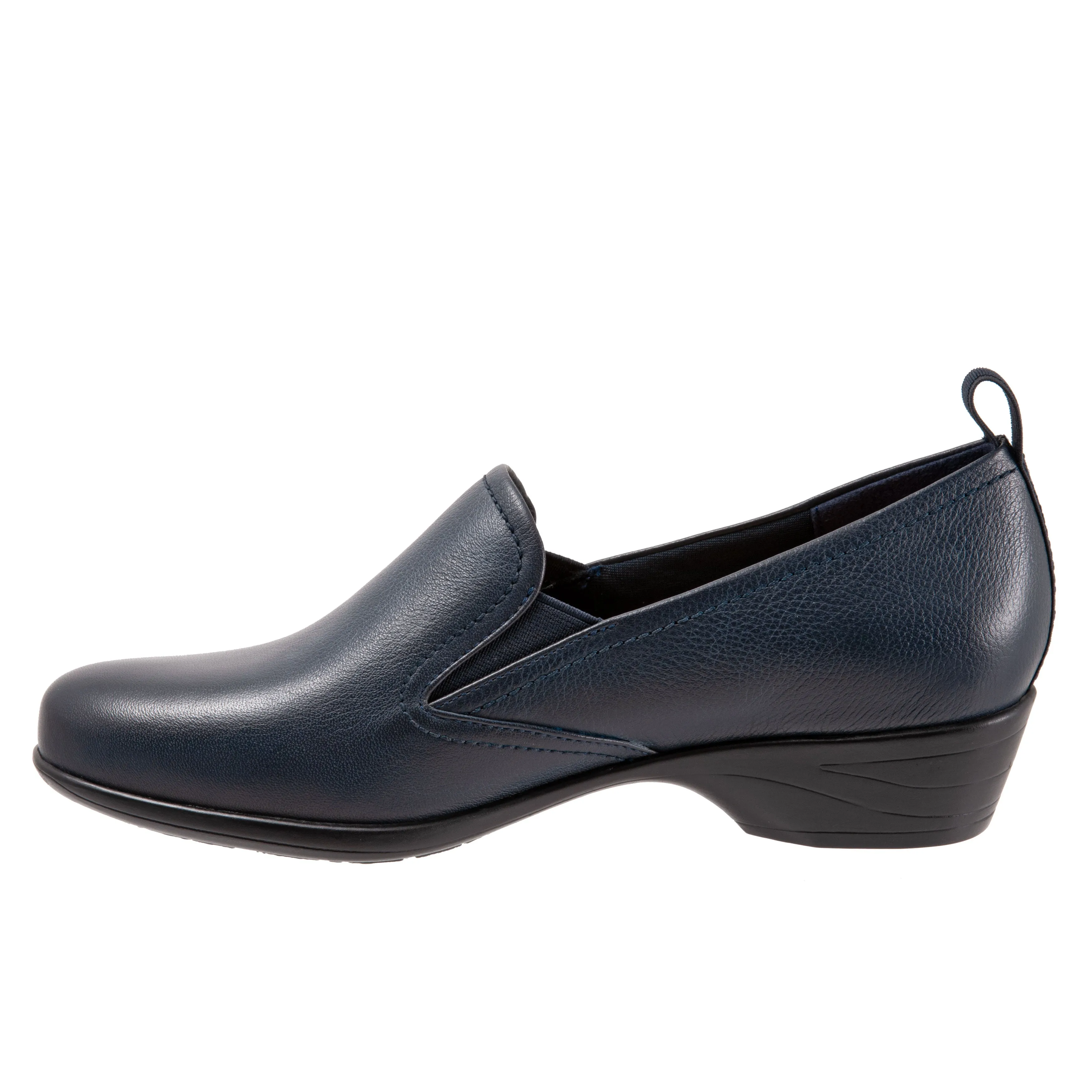 Reggie Navy Slip-on  Shoes - Size 7.5 B only