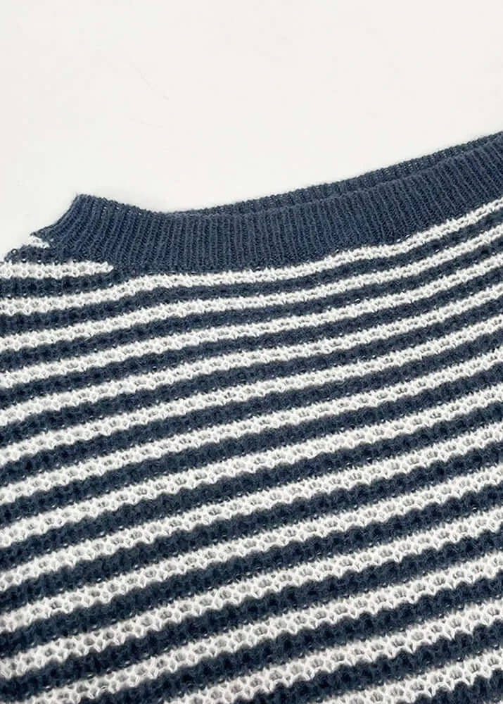 Relaxed Knit Sweater with Drop Shoulders | Women's Winter Top